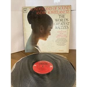 ANDRE KOSTELANETZ Wonderland of Sound LP Columbia CS 8738 World Tour Waltz